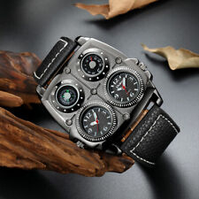 Oulm Mens Dual Time Zone