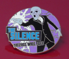 Danbury Mint Doctor Who Enamel Pin Badge The Silence BBC
