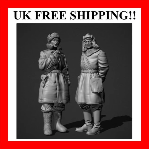 Resin figure unpainted - 1/35,