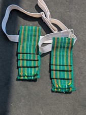 Highland Dress Green Kilt Flashes