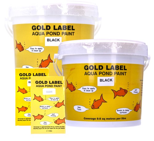 Gold label pond paint - gold,