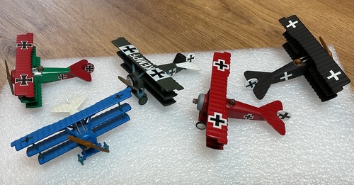 Lledo fokker triplane set 5 - triplane, of
