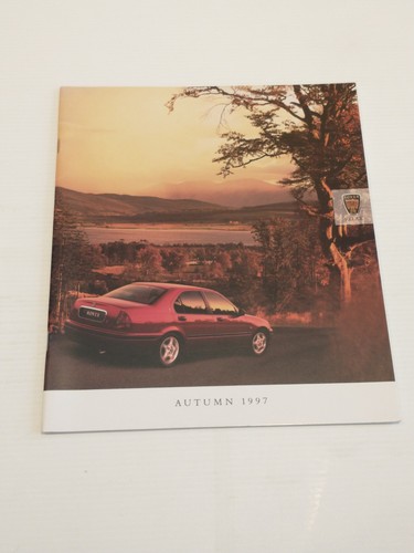 Rover range orig 1997 sales - rover,