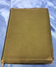 VTG 1940s Holy Bible Cambridge Type 16mo. 