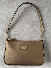 Episode bronzed shoulder bag