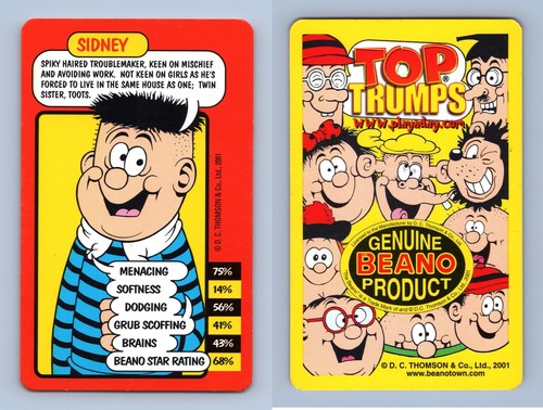 Sidney the beano - sidney,