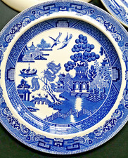 Willow pattern plate antique - willow,