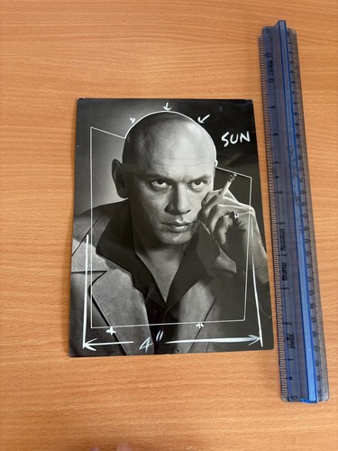 Original vintage publicity - an,