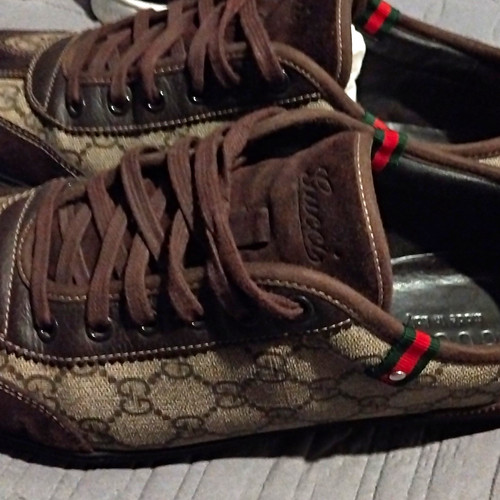 Gucci men low top lace - men's,