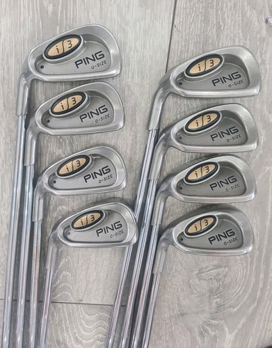 Left hand ping size irons - o-size,