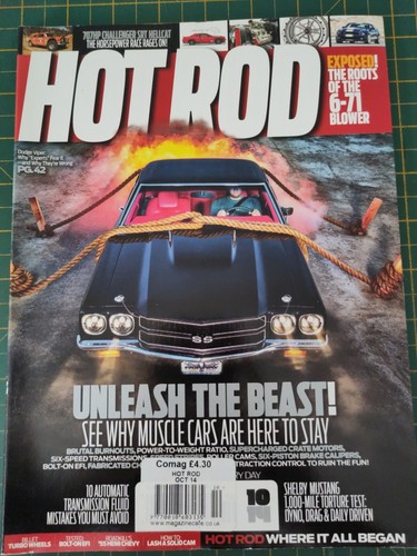 Hot rod magazine - magazine, october