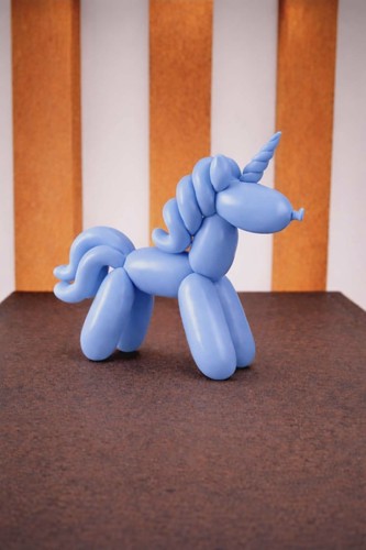 Balloon unicorn ornament - balloon,