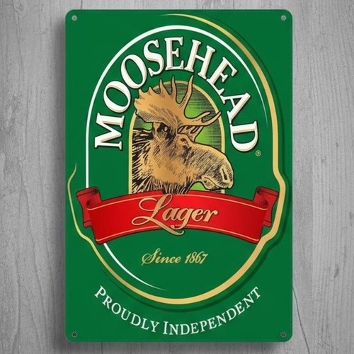 Moosehead lager beer 12 - moosehead, x