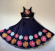 Ladies bust 40” & extendable Full Flair Navratri Chaniya Choli Lehenga & Dupatta