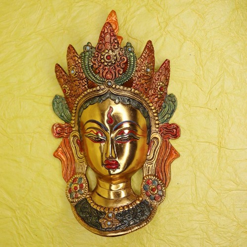 Metal tibetan buddhist goddess - buddhist,