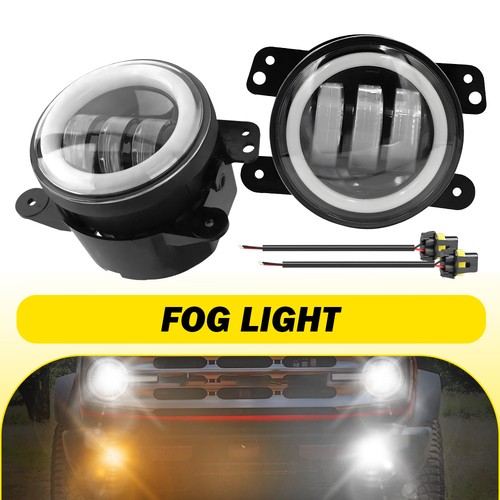 Led fog lights halo drl - 2x,