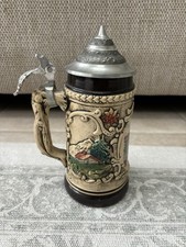 Vintage Ceramic German Beer Tankard Stein. From Munich 