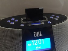 Bluetooth Adapter for JBL On Time 200iD Alarm clock dock for iPod iPhone - Black