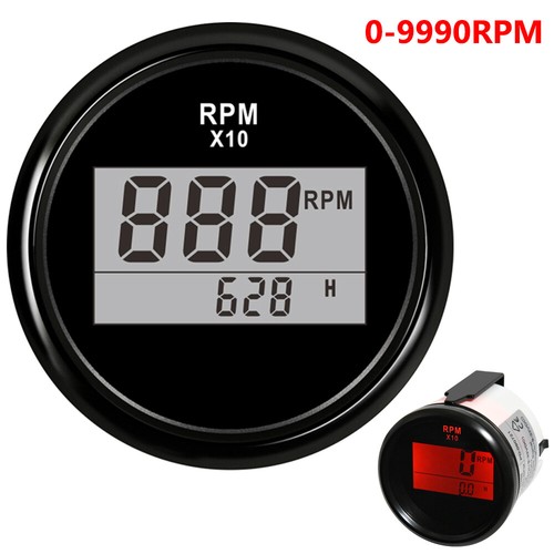 52mm digital tachometer - 2'',