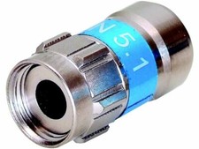 Push plug connector - f, /