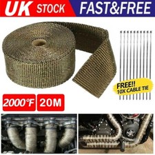 Titanium Exhaust Wrap 50mm x