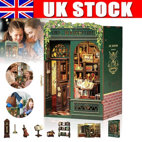 New owl bookstore book nook - bookstore,