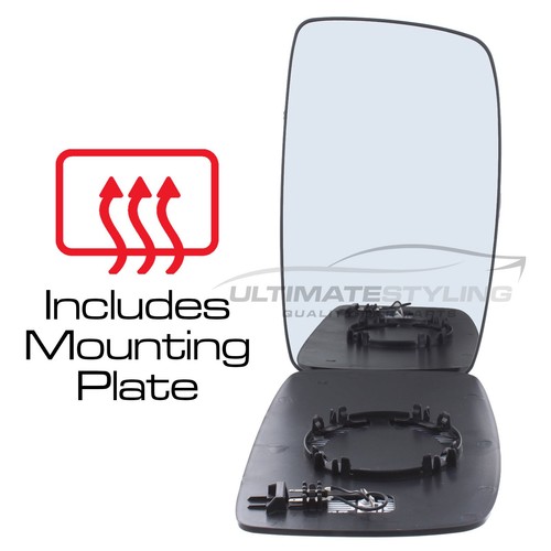 Wing door mirror glass - door,