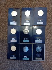 WESTMINSTER 50P COIN SELECTION