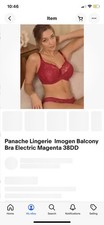 panache imogen red bra