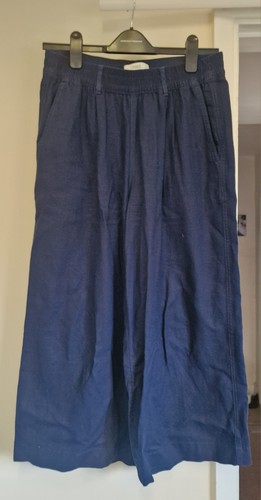 Ladies navy linen - ladies,