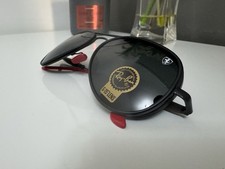 Ray-Ban Ferrari Black Aviator Style – G-15 Lens, Motorsport Edition
