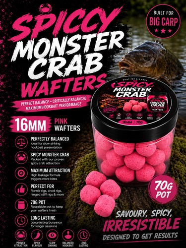 Spicy monster crab - crab, pink