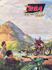 BSA MOTORCYCLE RANGE Sales