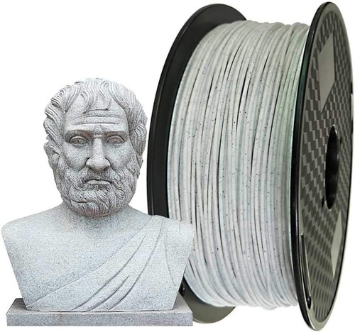 Marble pla filament 75mm - marble,