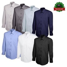Mens Long Sleeve Formal Office