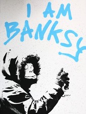 TCHEWY22 Signed I Am Banksy  +