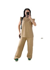 Summer Ladies frill sleeve