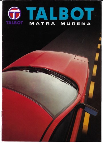 Talbot matra murena - matra, 1981-82