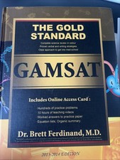 Gold Standard GAMSAT by Brett