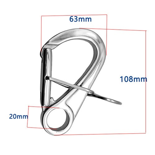 316 mooring hook docking - ss,