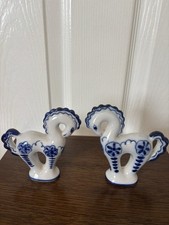 Gzhel USSR Porcelain Hand
