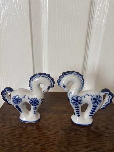 Gzhel ussr porcelain - ussr, hand