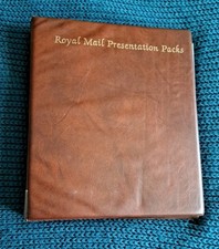 Royal Mail Red  Presentation Packs Album with 15 Leaves to hold 60 packs