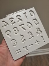 katy Sue Cake Decorating Numbers, Symbols Silicone Moulds other crafts animal