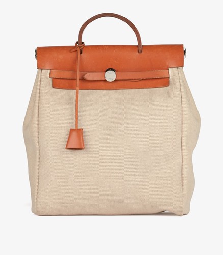 Hermès beige toile canvas - hermès,