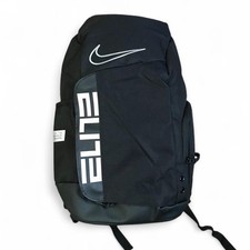 Nike Elite Backpack reflective logo, adjustable straps multiple pockets Size 32L