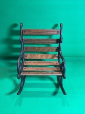 Vintage Doll / teddy  Rocking Chair - wood & cast iron