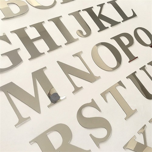 English alphabet mirror - english, wall