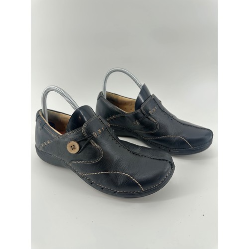Clarks structured black - clarks,