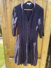 Emily and Fin short navy dress 14.  Size 14. Gorgeous buttons down front.